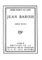 [Gutenberg 49725] • Jean Barois